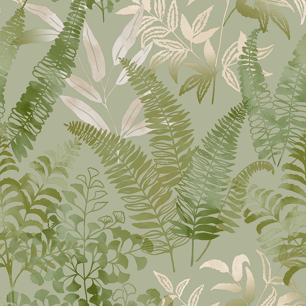 Superfresco Easy Temptation Fresh Green Wallpaper Sample