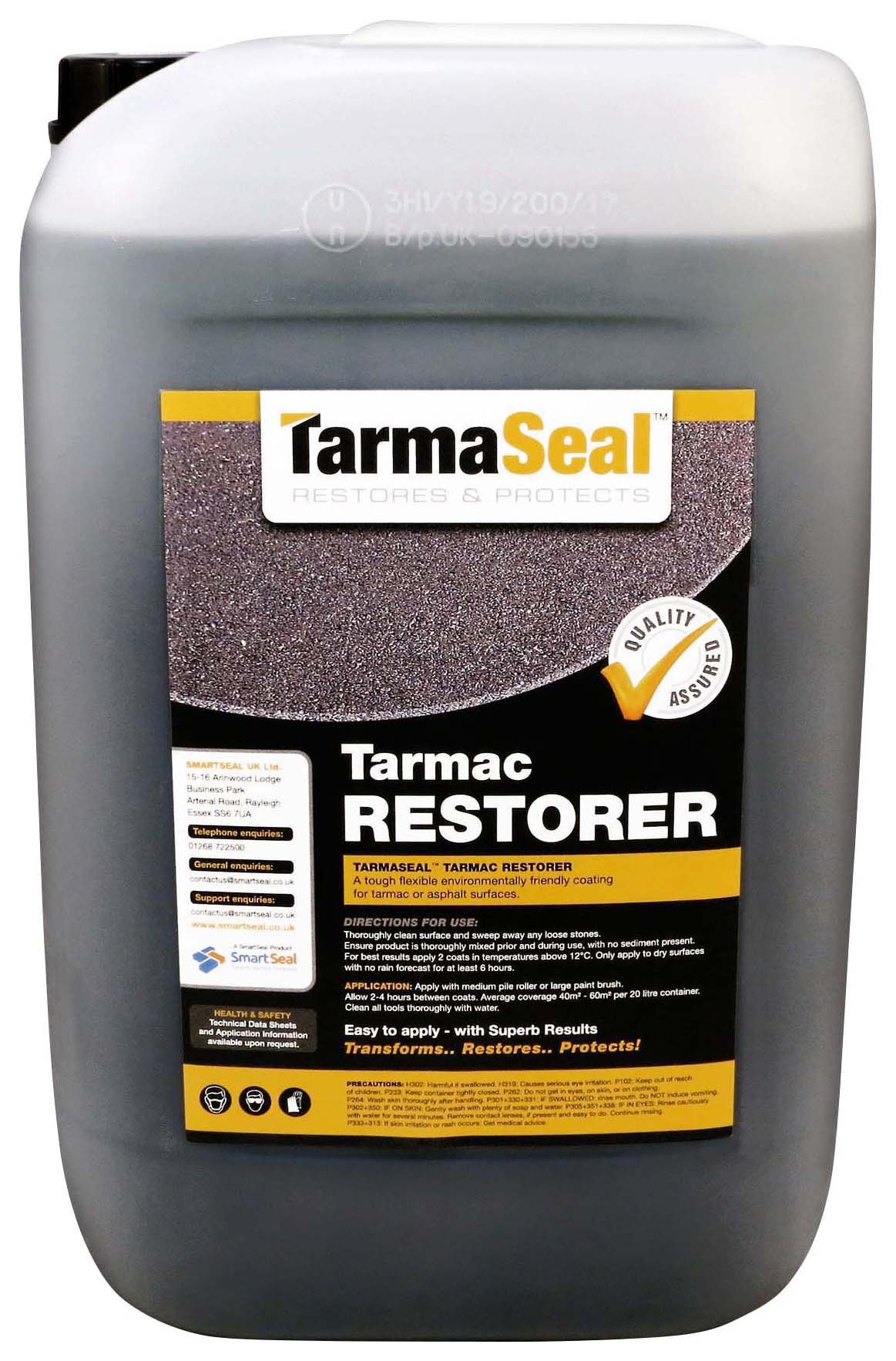 SmartSeal Black Tarmac Restorer - 20L