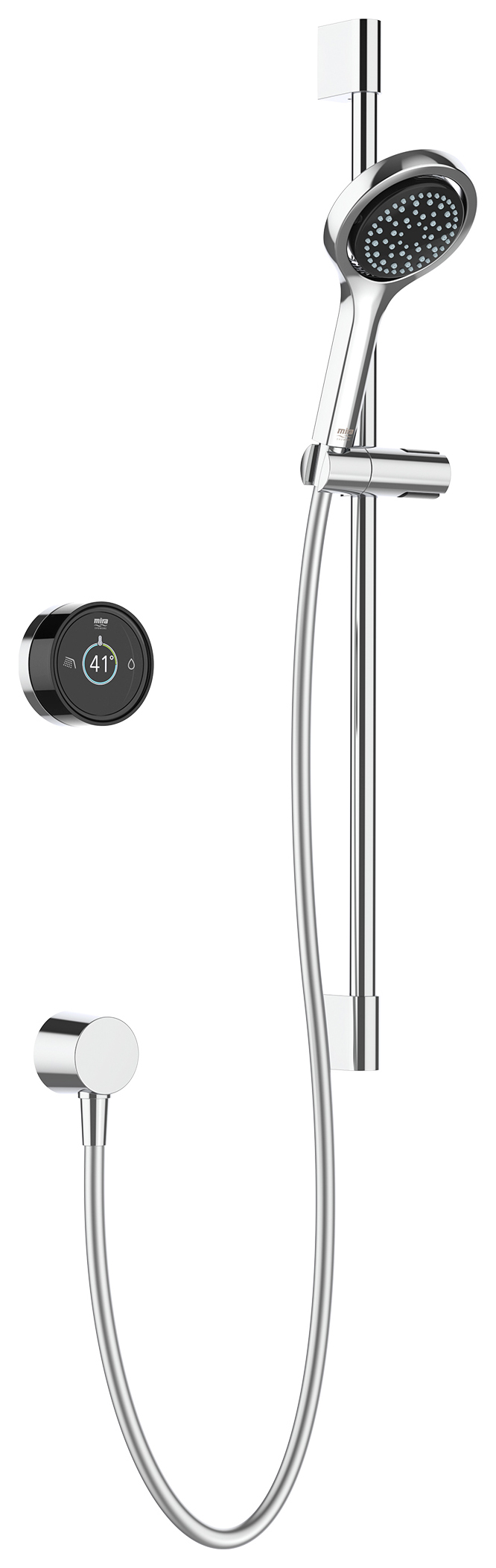 Mira Platinum Single Outlet Rear Fed Low Pressure Digital Shower