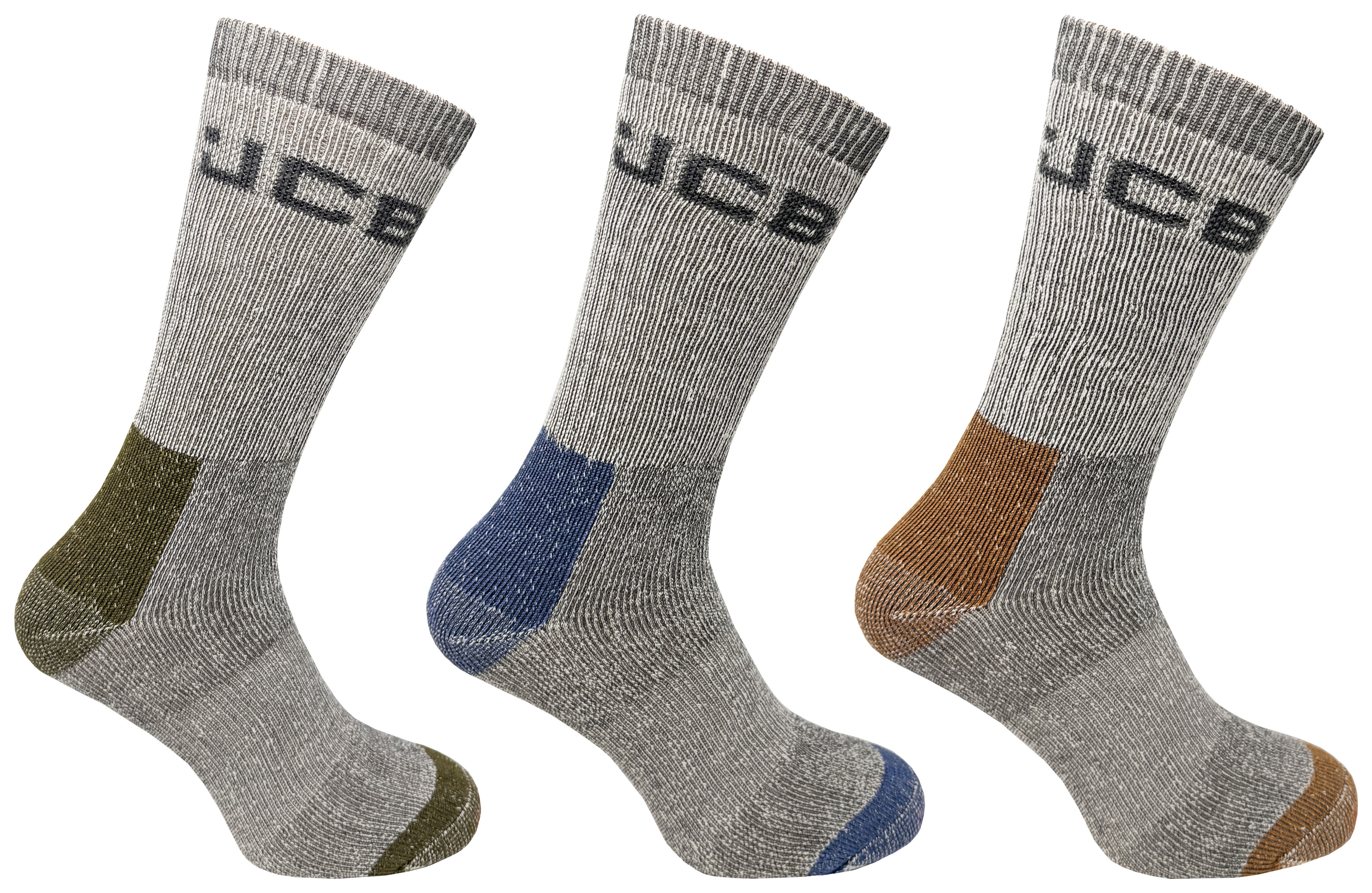 JCB JCBX000210 Mens Casual Boot Socks Size 6