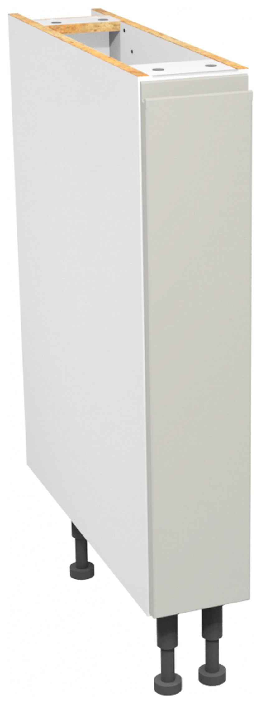 Wickes Madison Gloss Stone Pull Out Base Unit - 150mm