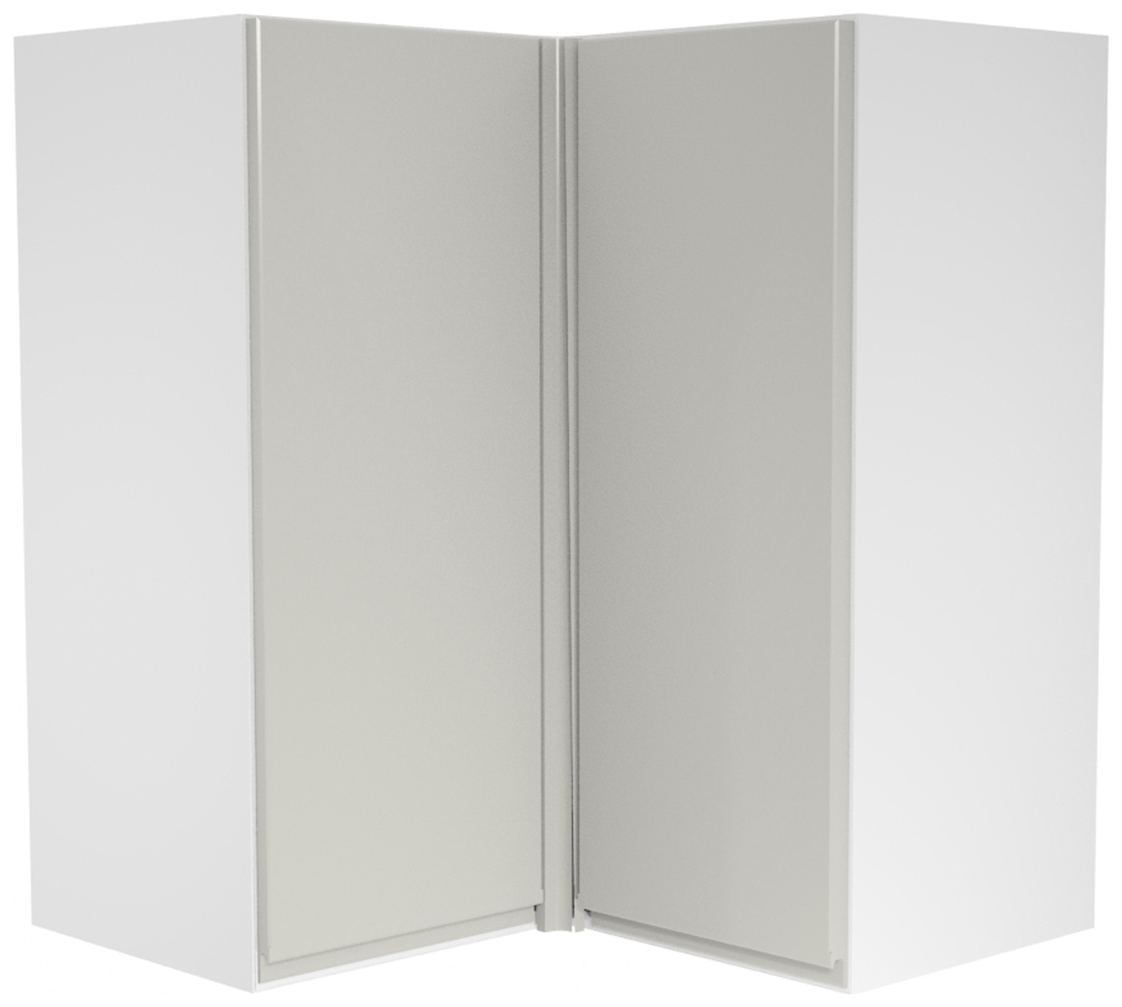 Wickes Madison Gloss Stone L-Shape Corner Wall Unit - 625mm