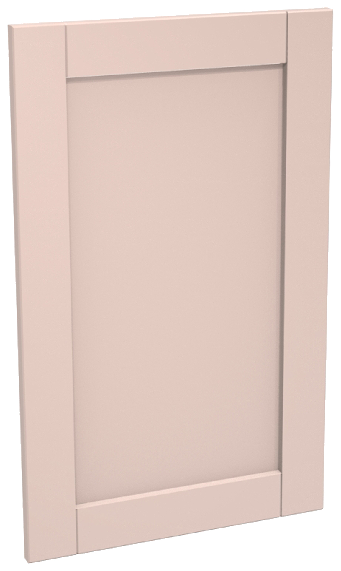 Wickes Ohio Dusky Pink Appliance Fascia - 450 x 731mm