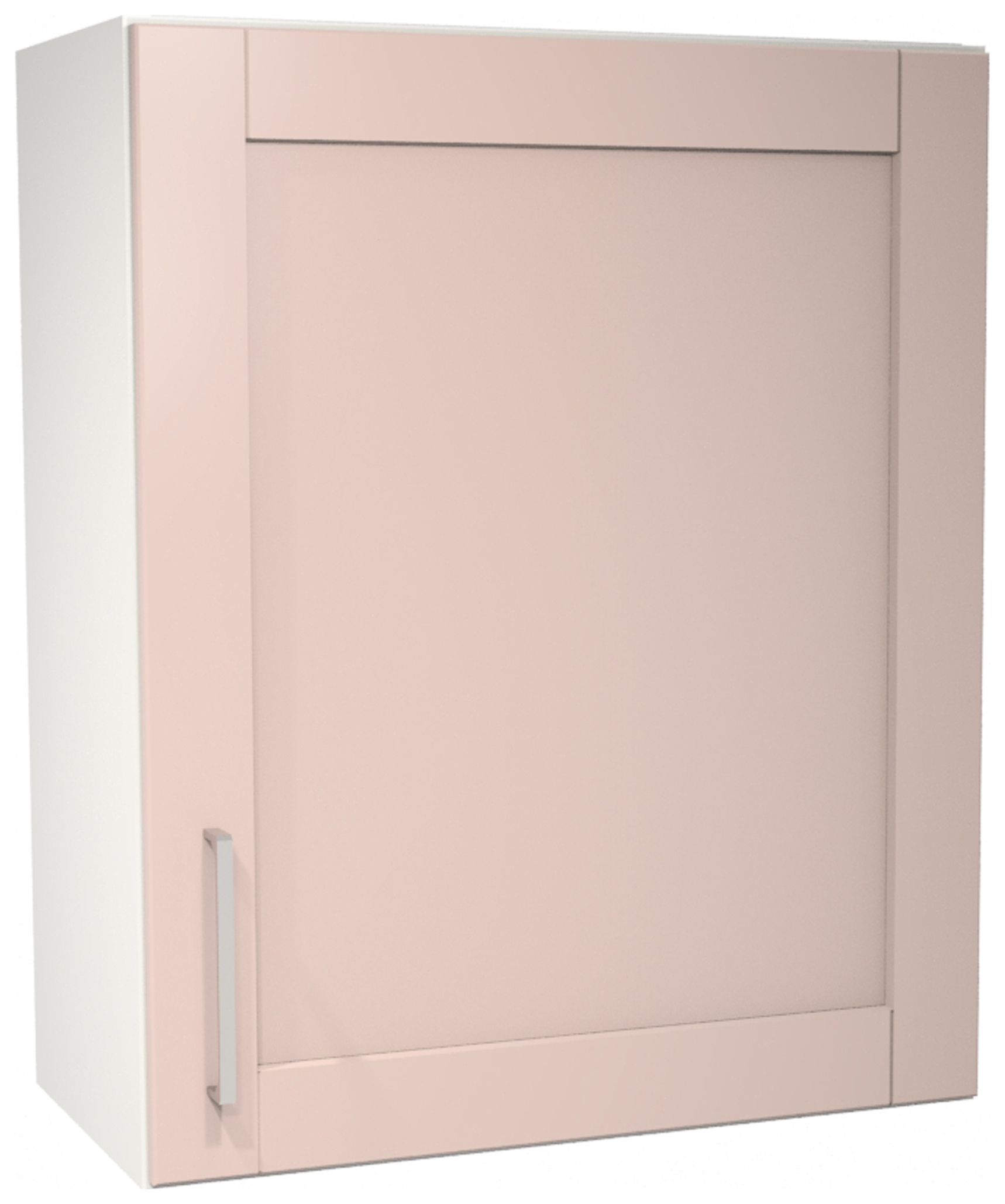 Wickes Ohio Dusky Pink Shaker Wall Unit - 600mm