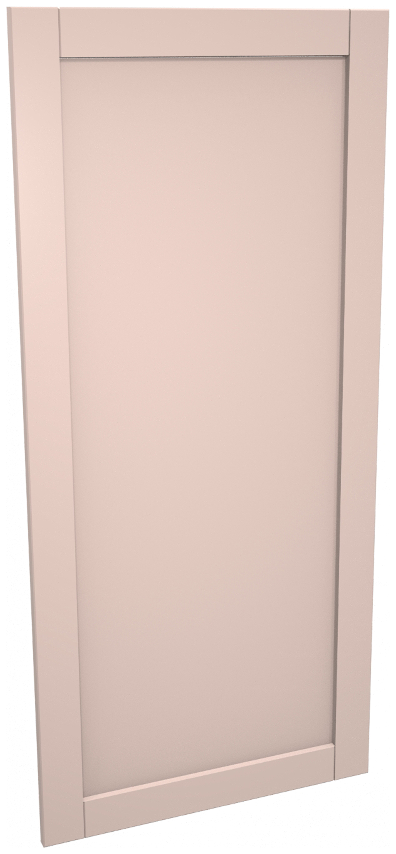 Wickes Ohio Dusky Pink Shaker Appliance Door (A) - 600 x 1319mm