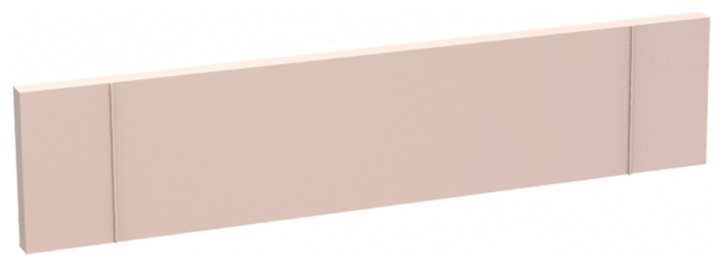 Wickes Ohio Dusky Pink Infill Panel - 600