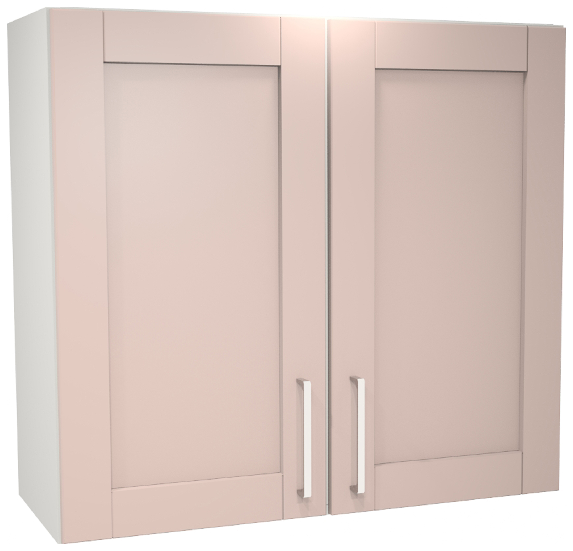 Wickes Ohio Dusky Pink Shaker Wall Unit -