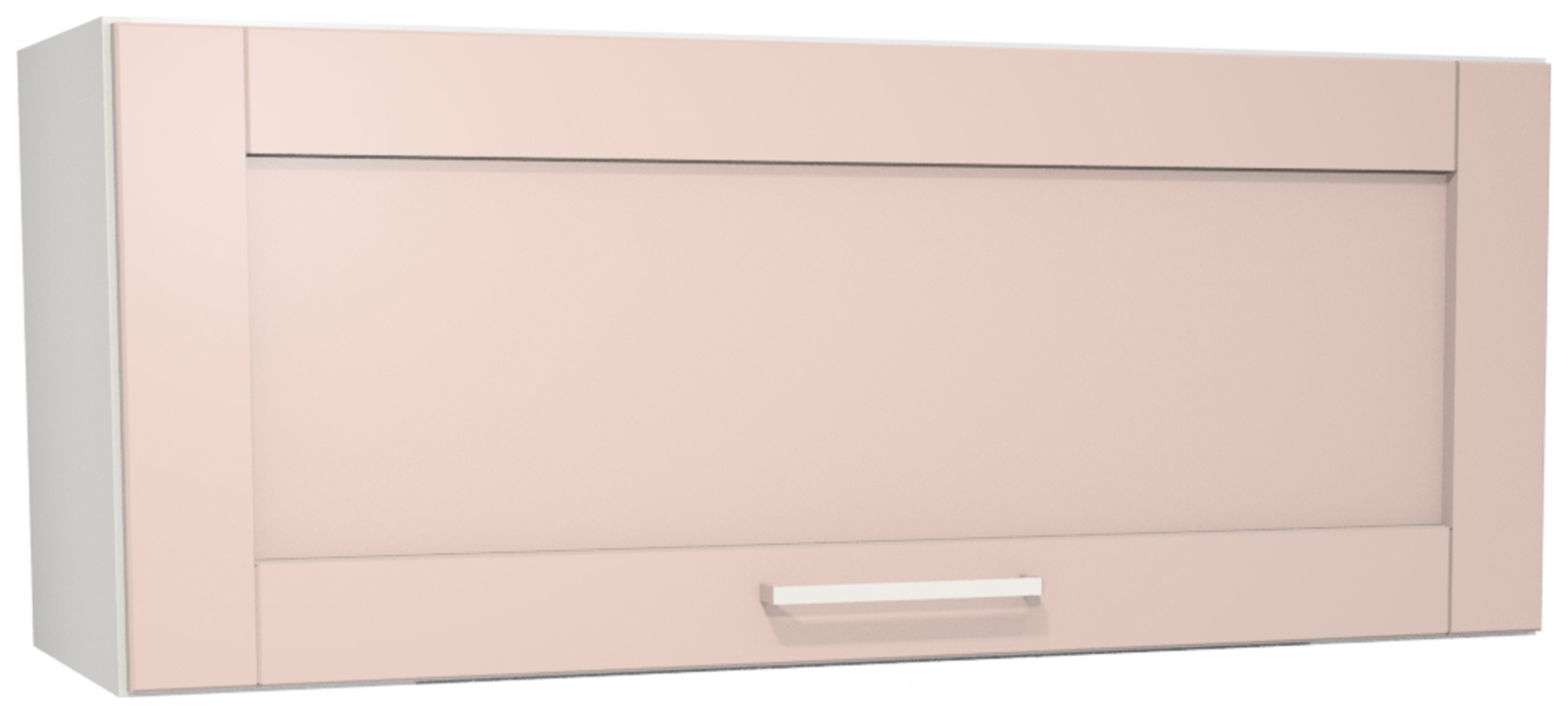 Wickes Ohio Dusky Pink Shaker Narrow Wall Unit - 900mm