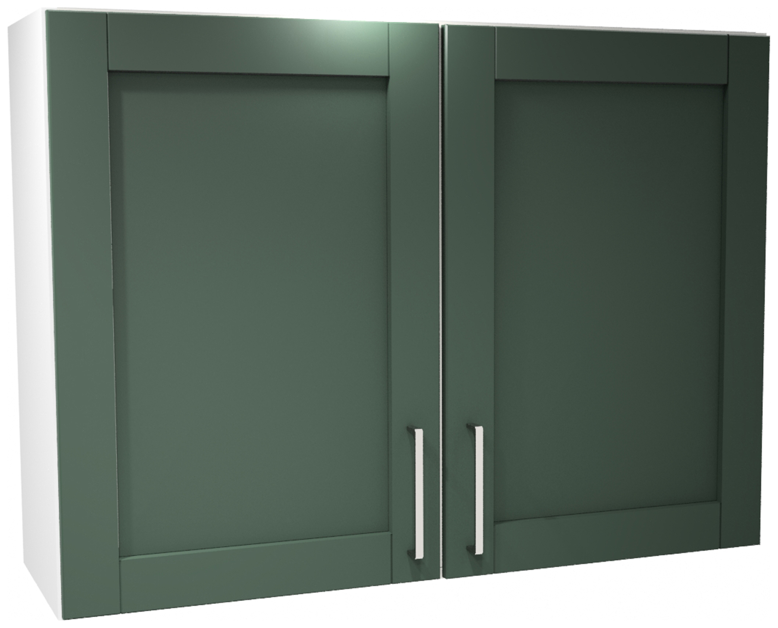 Wickes Ohio Forest Green Shaker Wall Unit - 1000mm