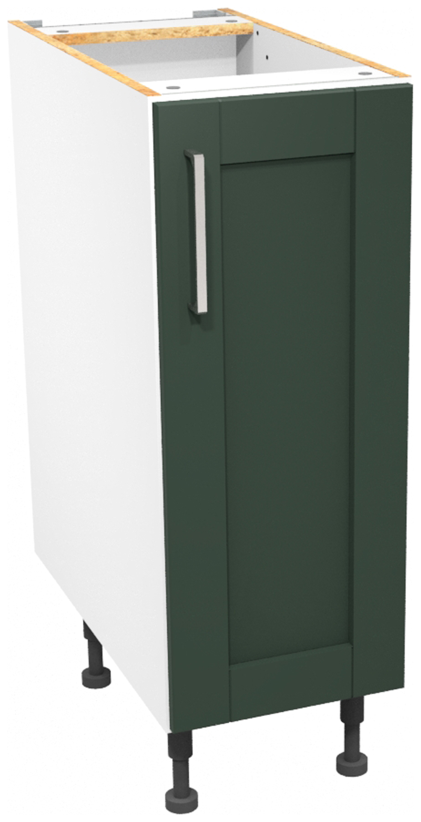 Wickes Ohio Forest Green Shaker Base Unit - 300mm