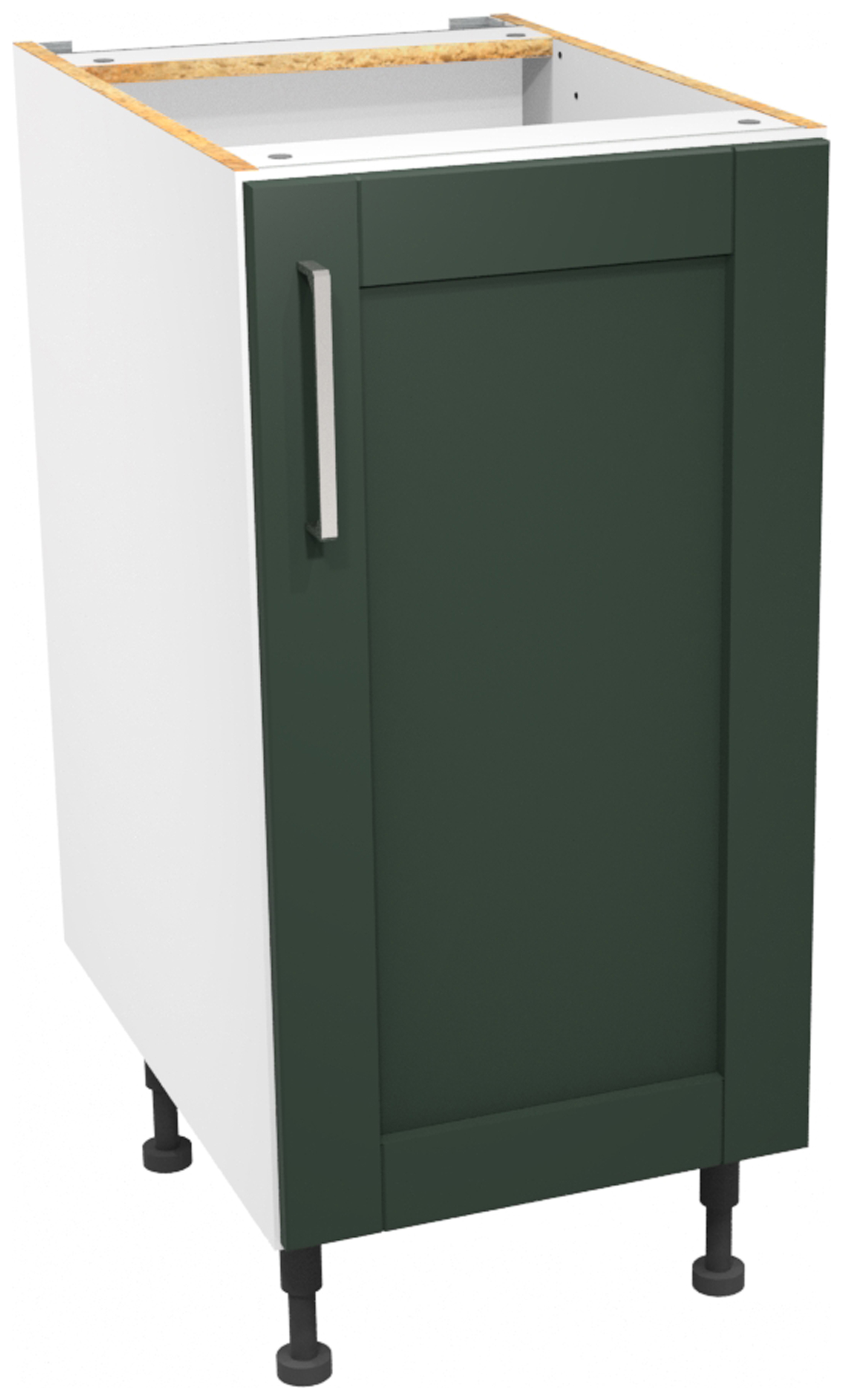Wickes Ohio Forest Green Shaker Base Unit - 400mm