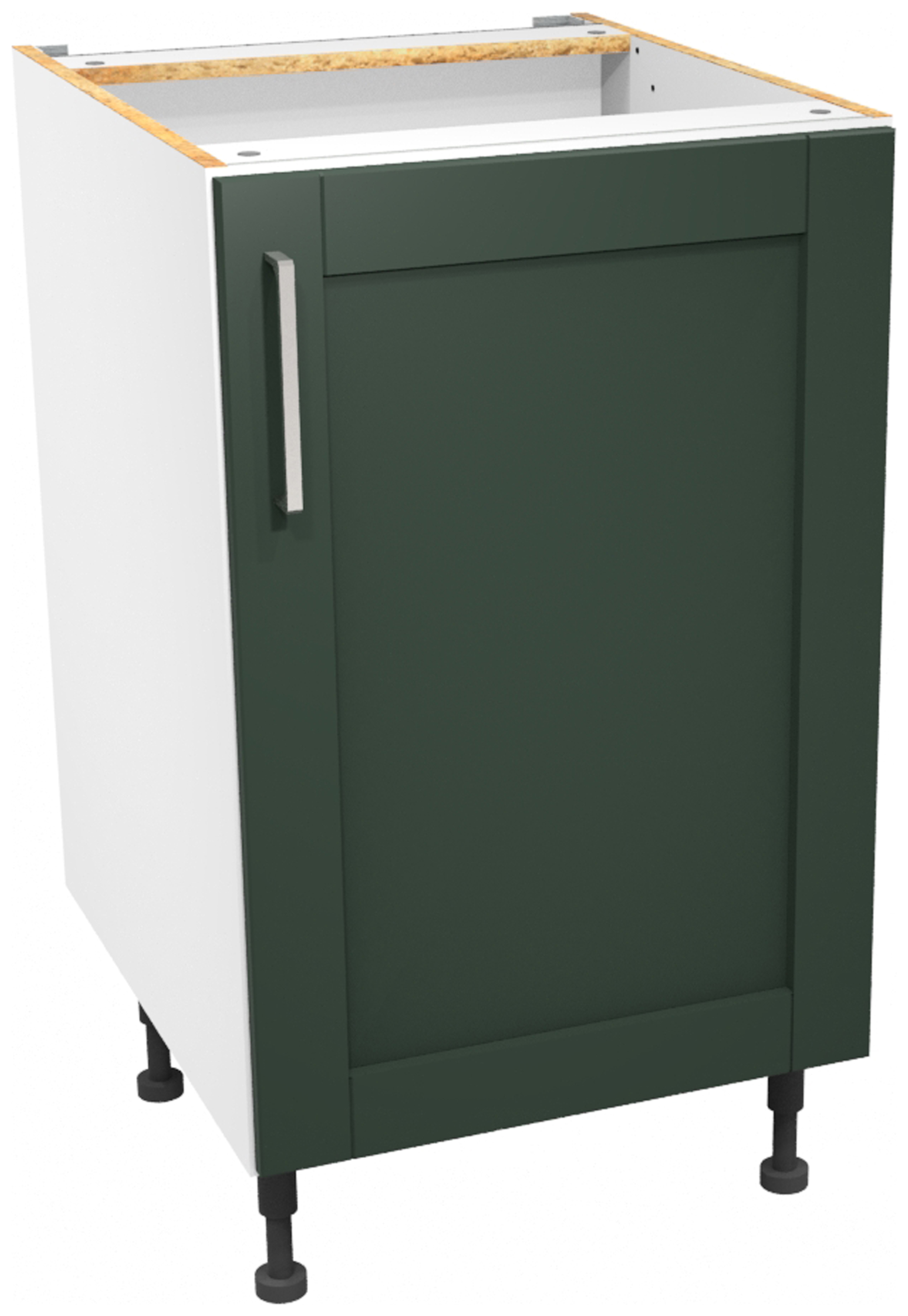 Wickes Ohio Forest Green Shaker Base Unit - 500mm