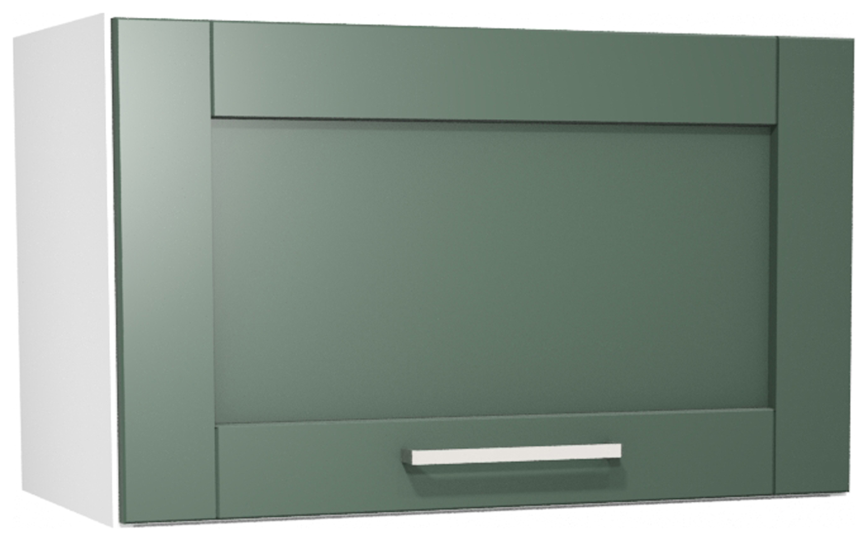 Wickes Ohio Forest Green Shaker Narrow Wall Unit - 600mm