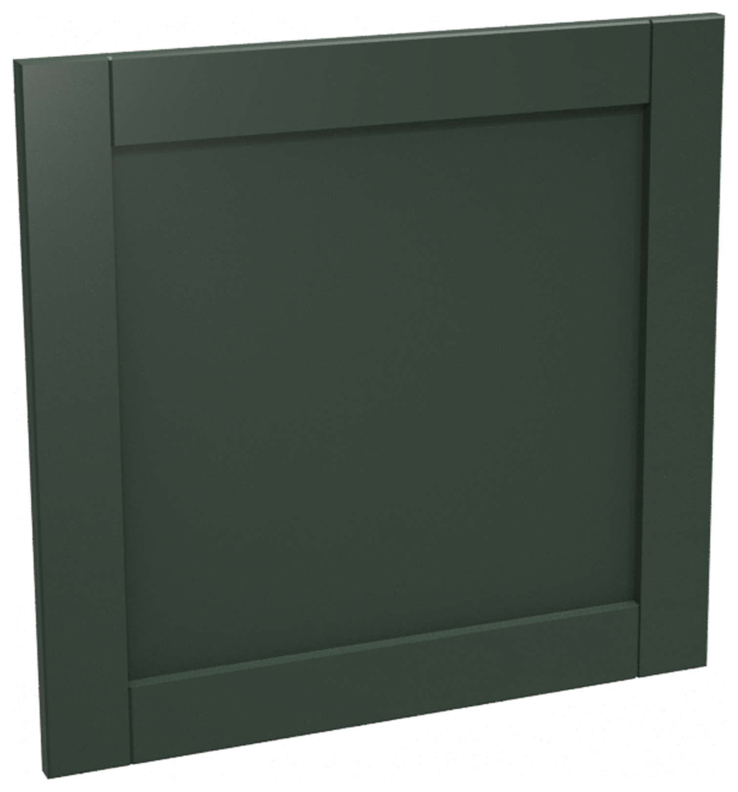 Wickes Ohio Forest Green Shaker Appliance Door (C) - 600 x 584mm
