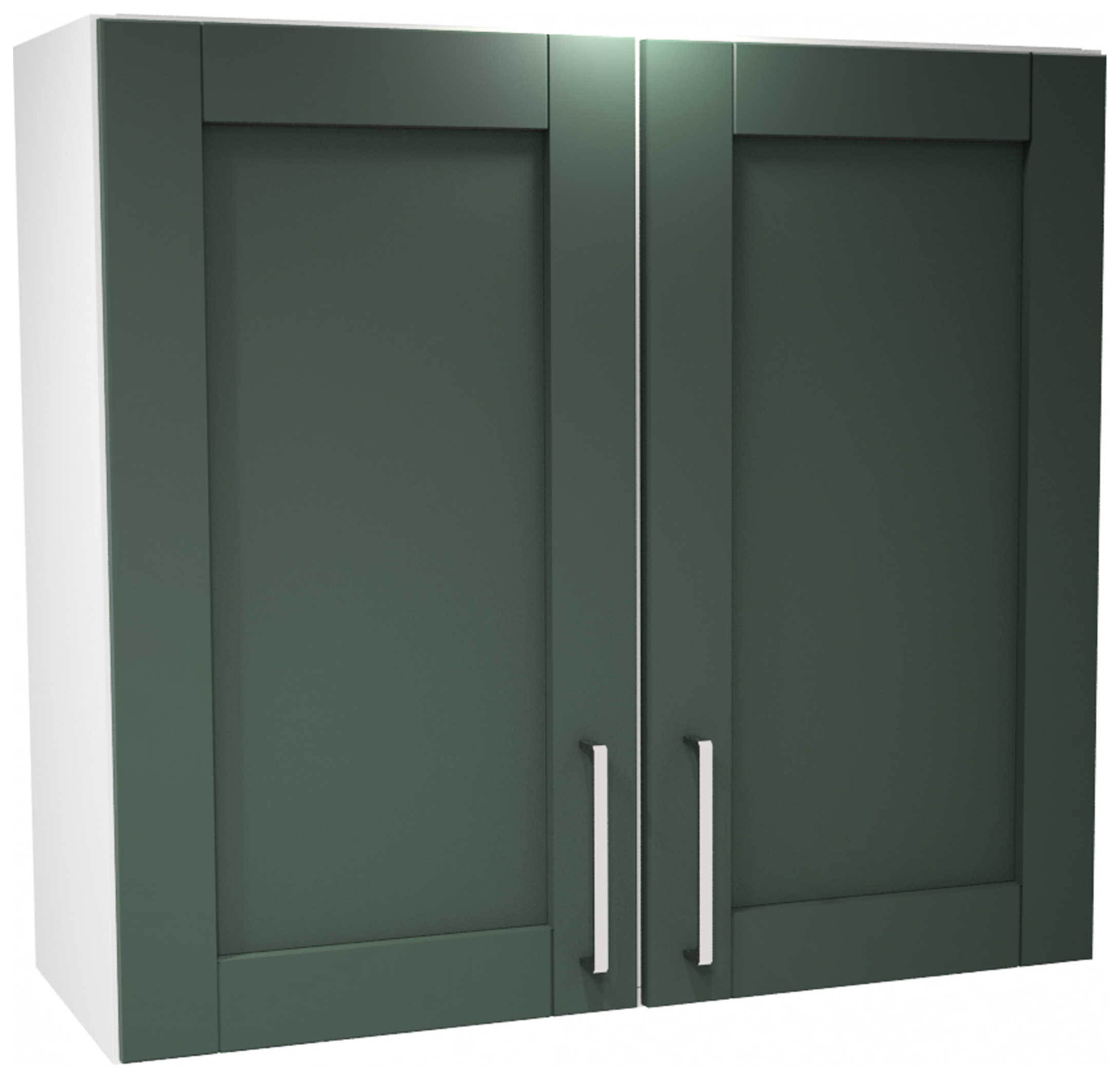 Wickes Ohio Forest Green Shaker Wall Unit - 800mm