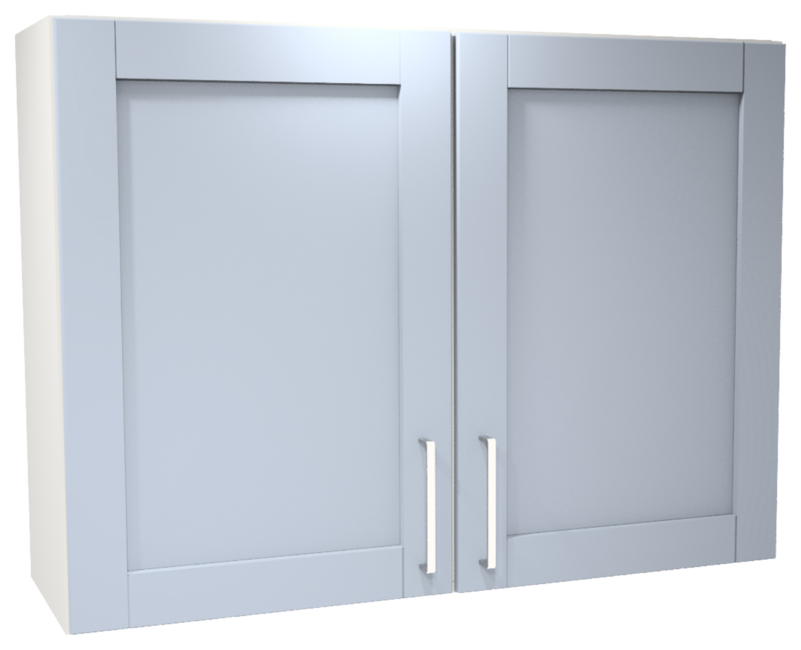 Wickes Ohio Hazy Blue Shaker Wall Unit - 1000mm
