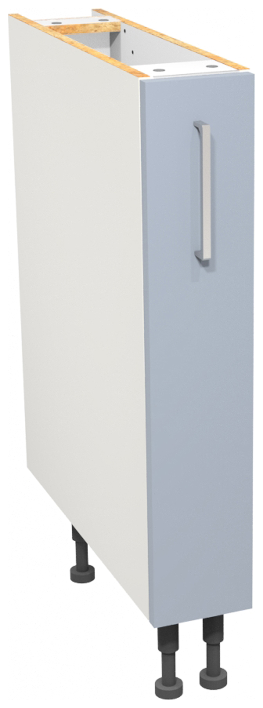 Wickes Ohio Hazy Blue 150mm Pull Out Base Unit