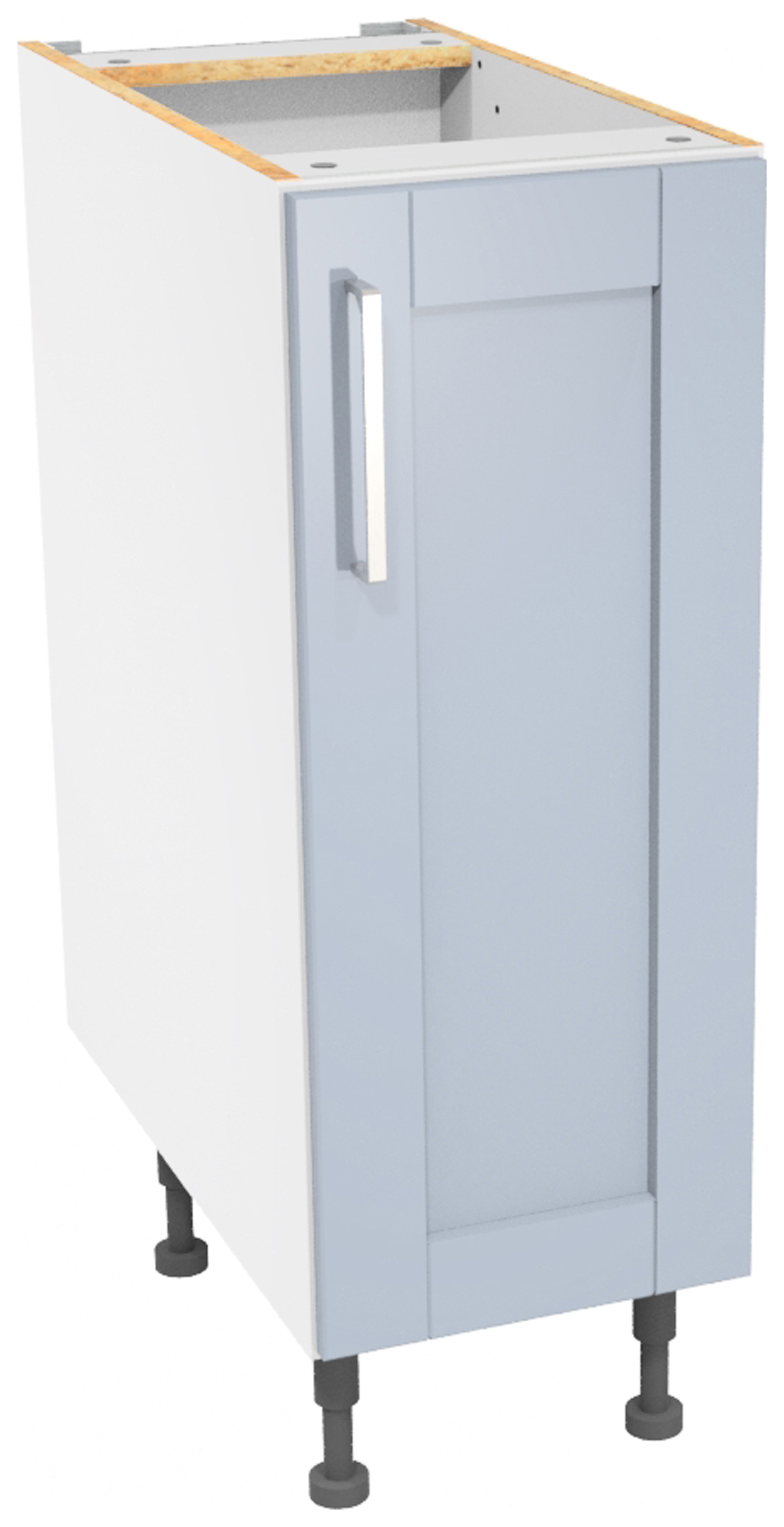 Wickes Ohio Hazy Blue Shaker Base Unit - 300mm