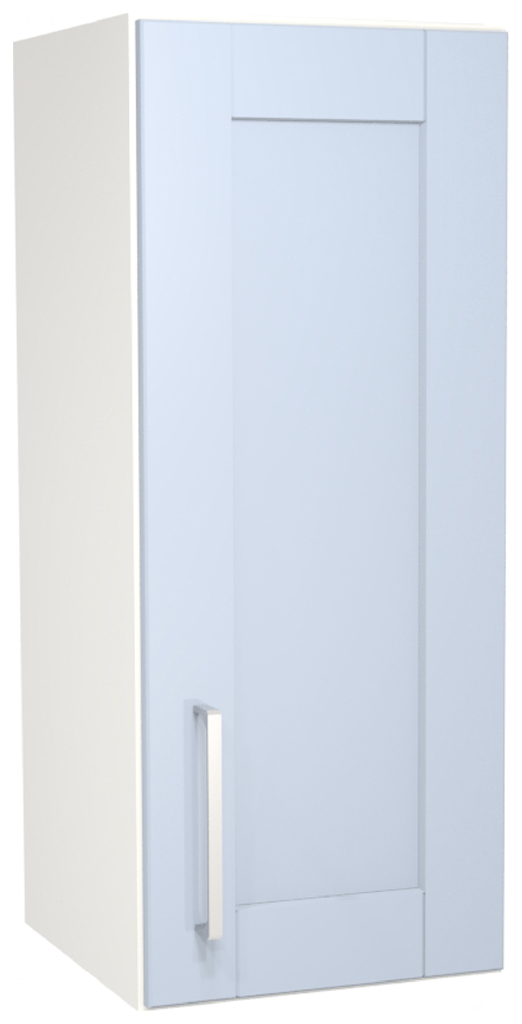 Wickes Ohio Hazy Blue Shaker Wall Unit - 300mm