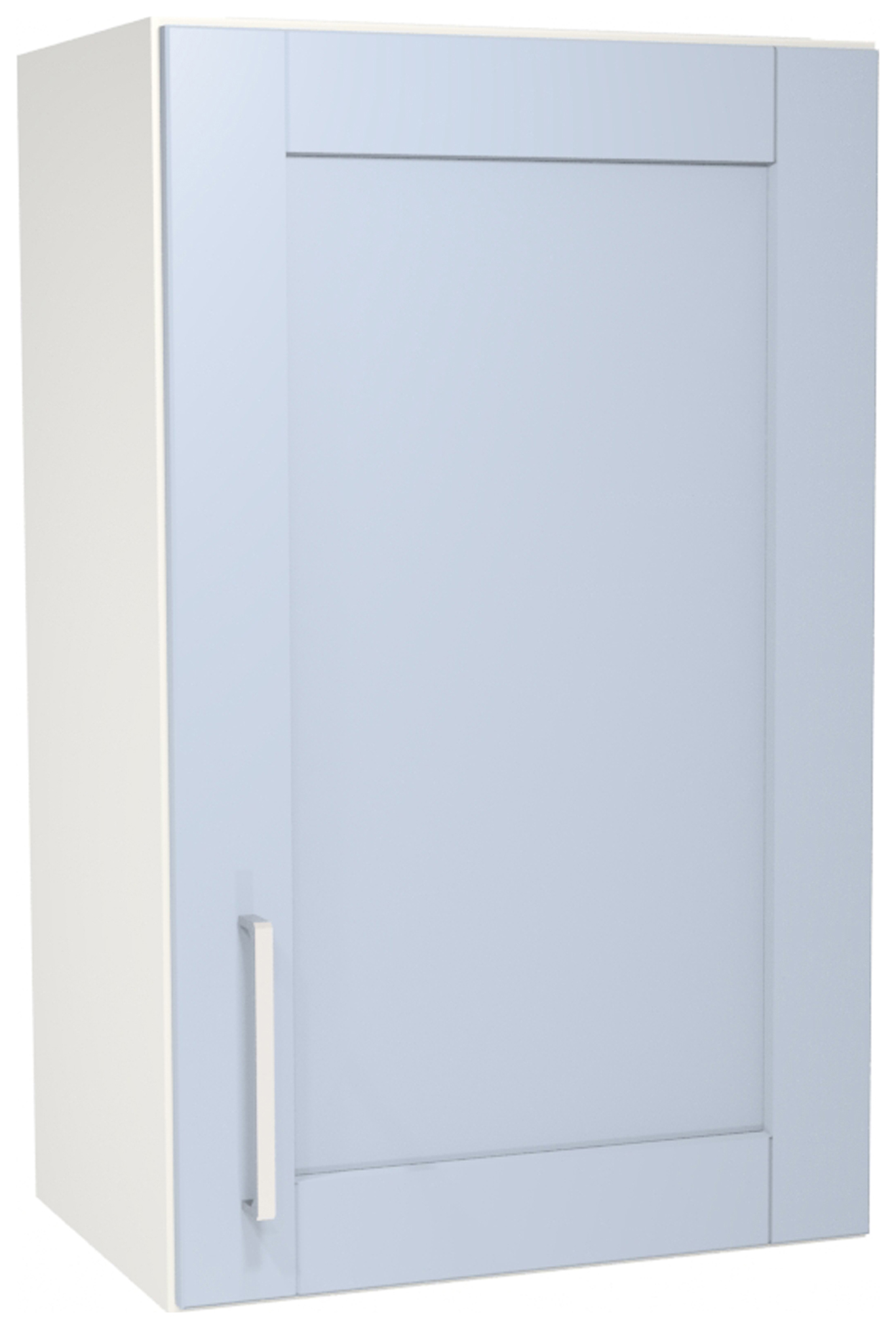 Wickes Ohio Hazy Blue Shaker Wall Unit - 450mm