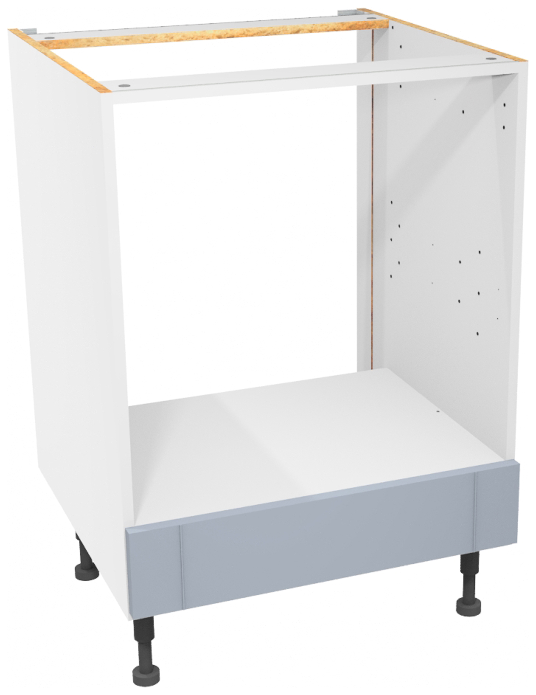 Wickes Ohio Hazy Blue Shaker Built Under Oven Unit - 600mm