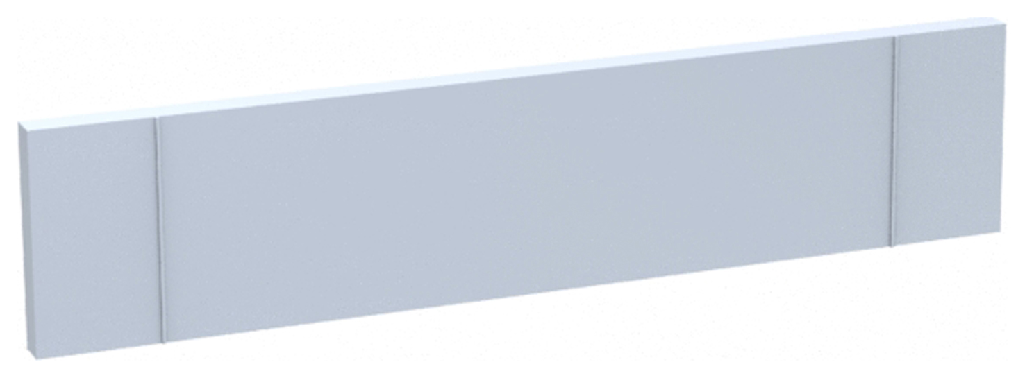 Wickes Ohio Hazy Blue Infill Panel - 600 x 131mm