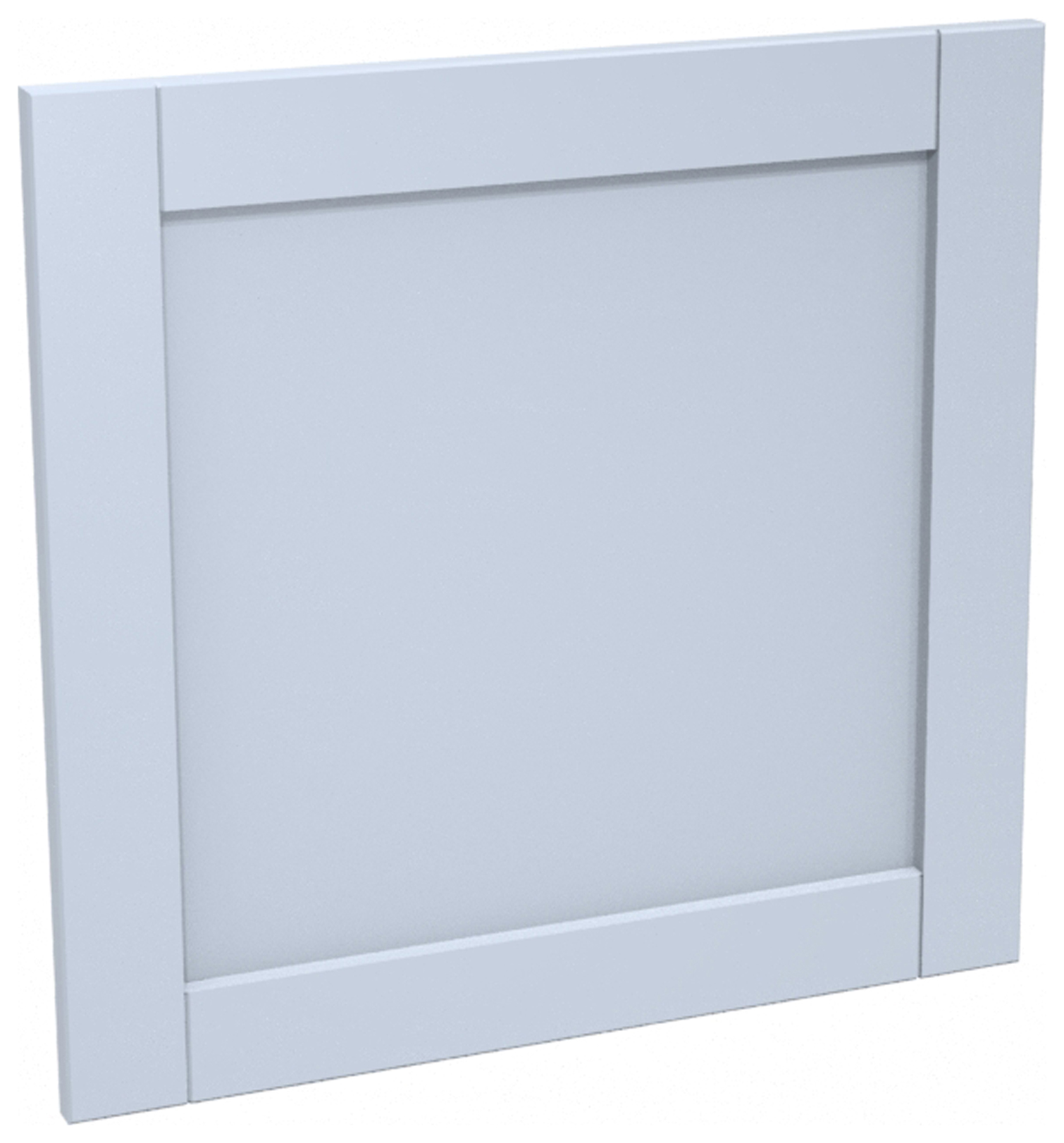 Wickes Ohio Hazy Blue Shaker Appliance Door (C) - 600 x 584mm