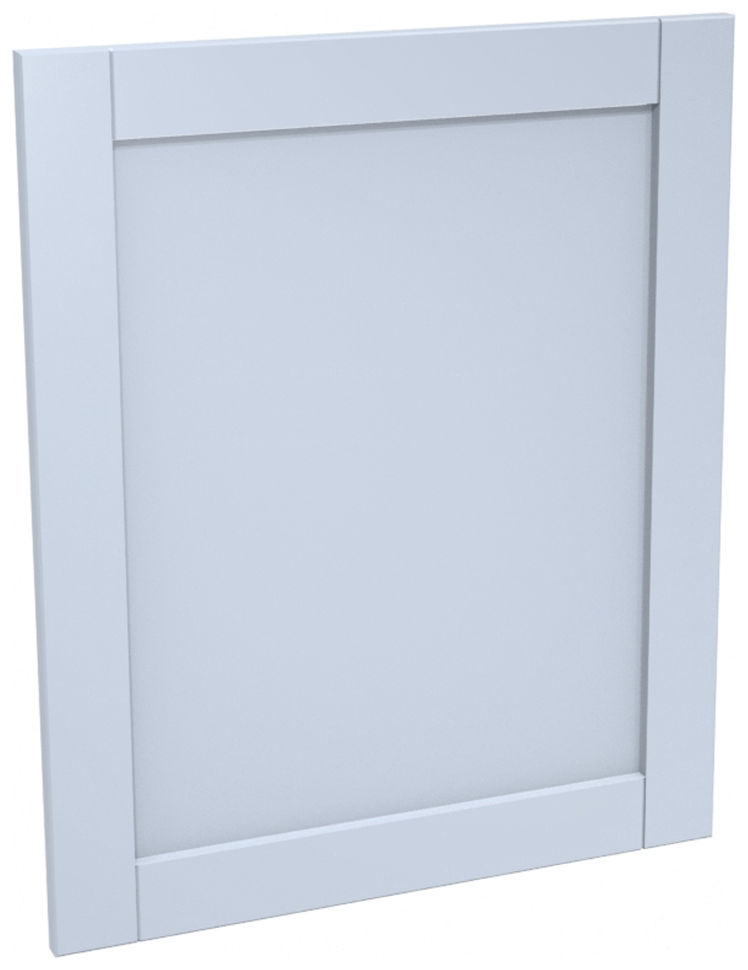Wickes Ohio Hazy Blue Shaker Appliance Door (B) - 600 x 731mm