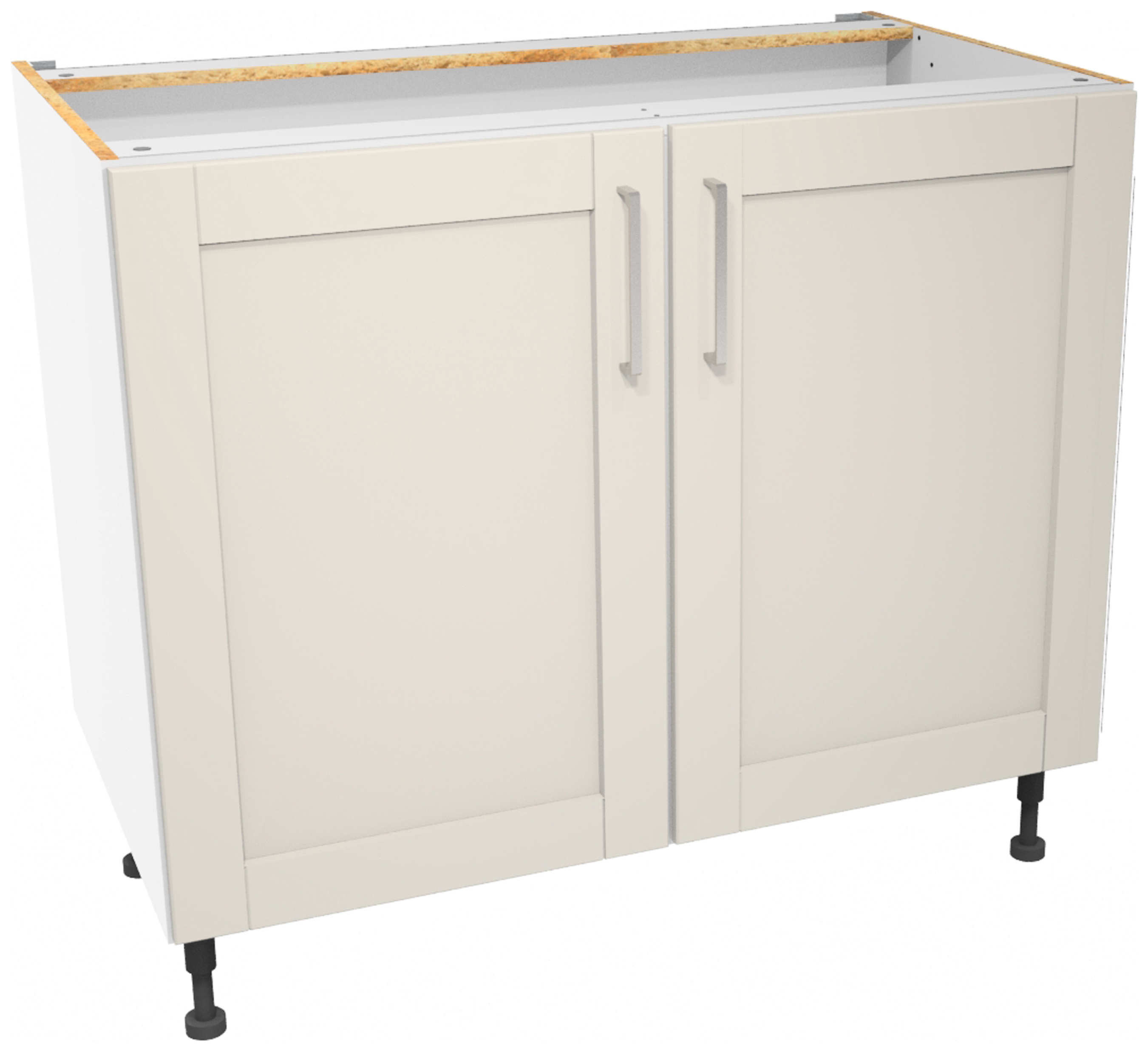 Wickes Ohio Porcelain Shaker Base Unit - 1000mm