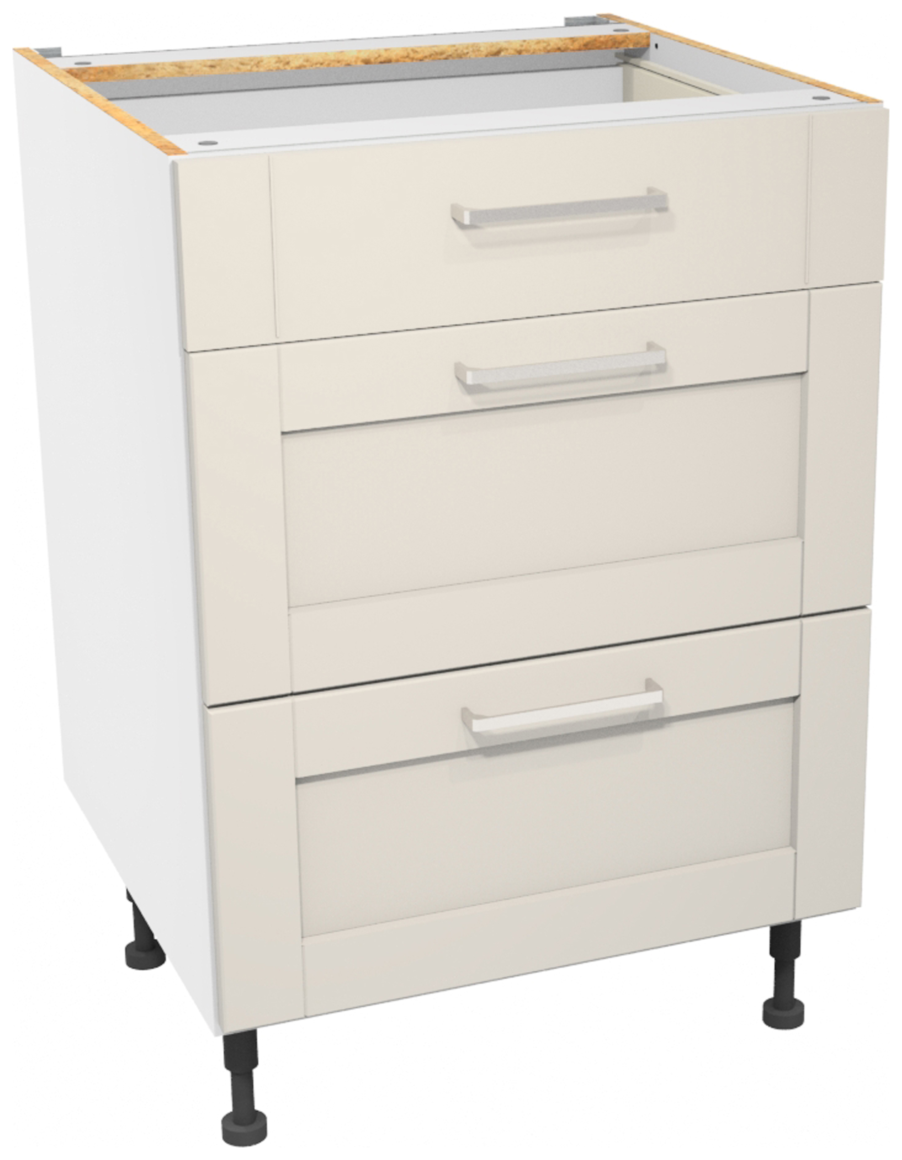 Wickes Ohio Porcelain Shaker Drawer Unit - 600mm