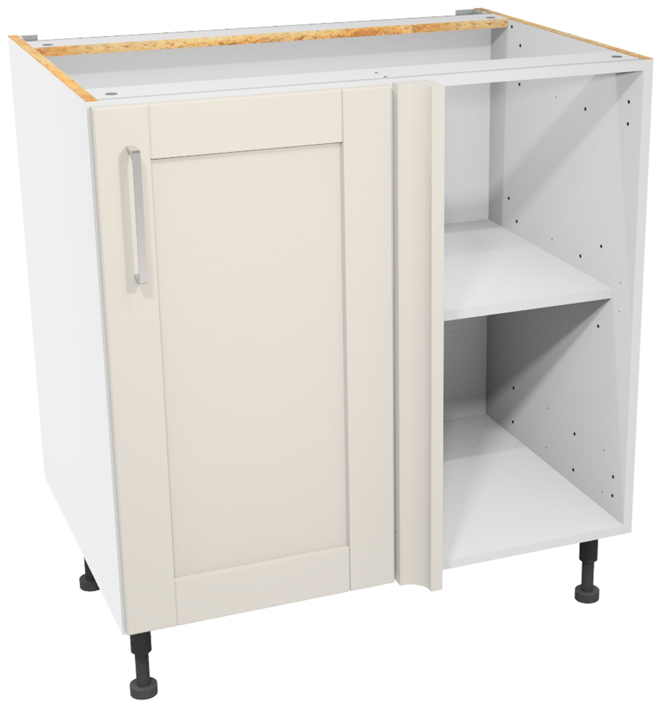 Wickes Ohio Porcelain Corner Base Unit - 800mm