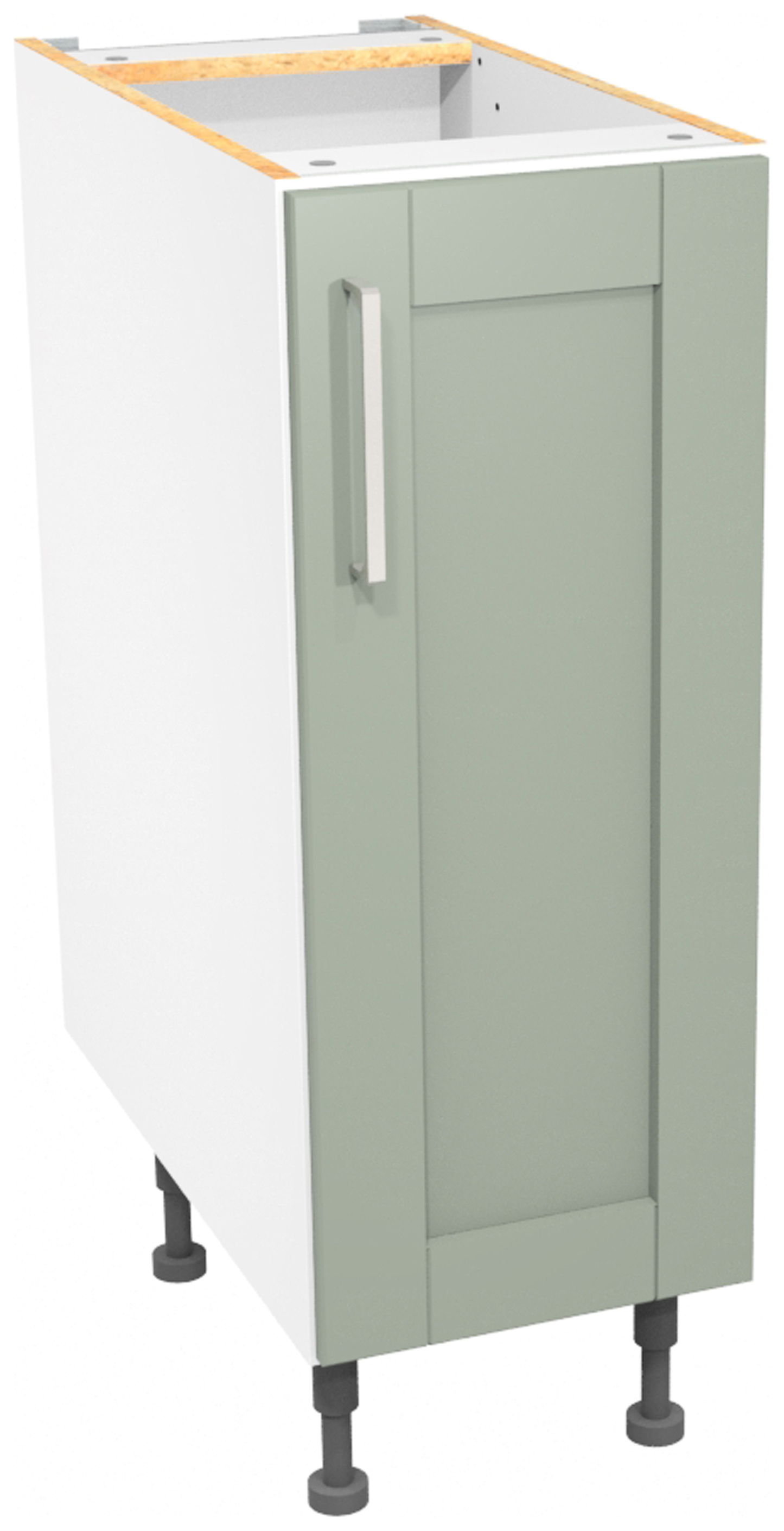 Wickes Ohio Reed Green Shaker Base Unit - 300mm