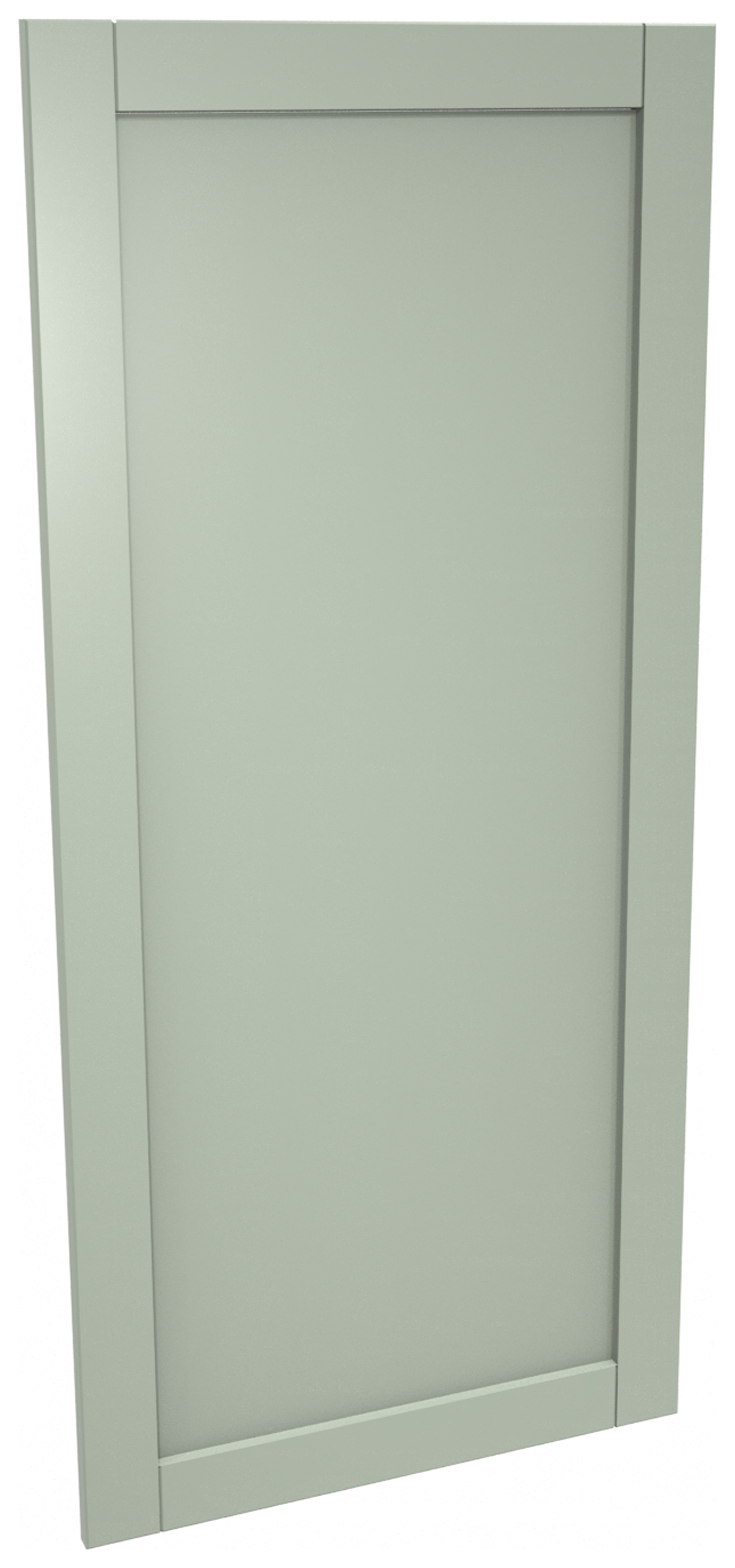Wickes Ohio Reed Green Shaker Appliance Door (A) - 600 x 1319mm