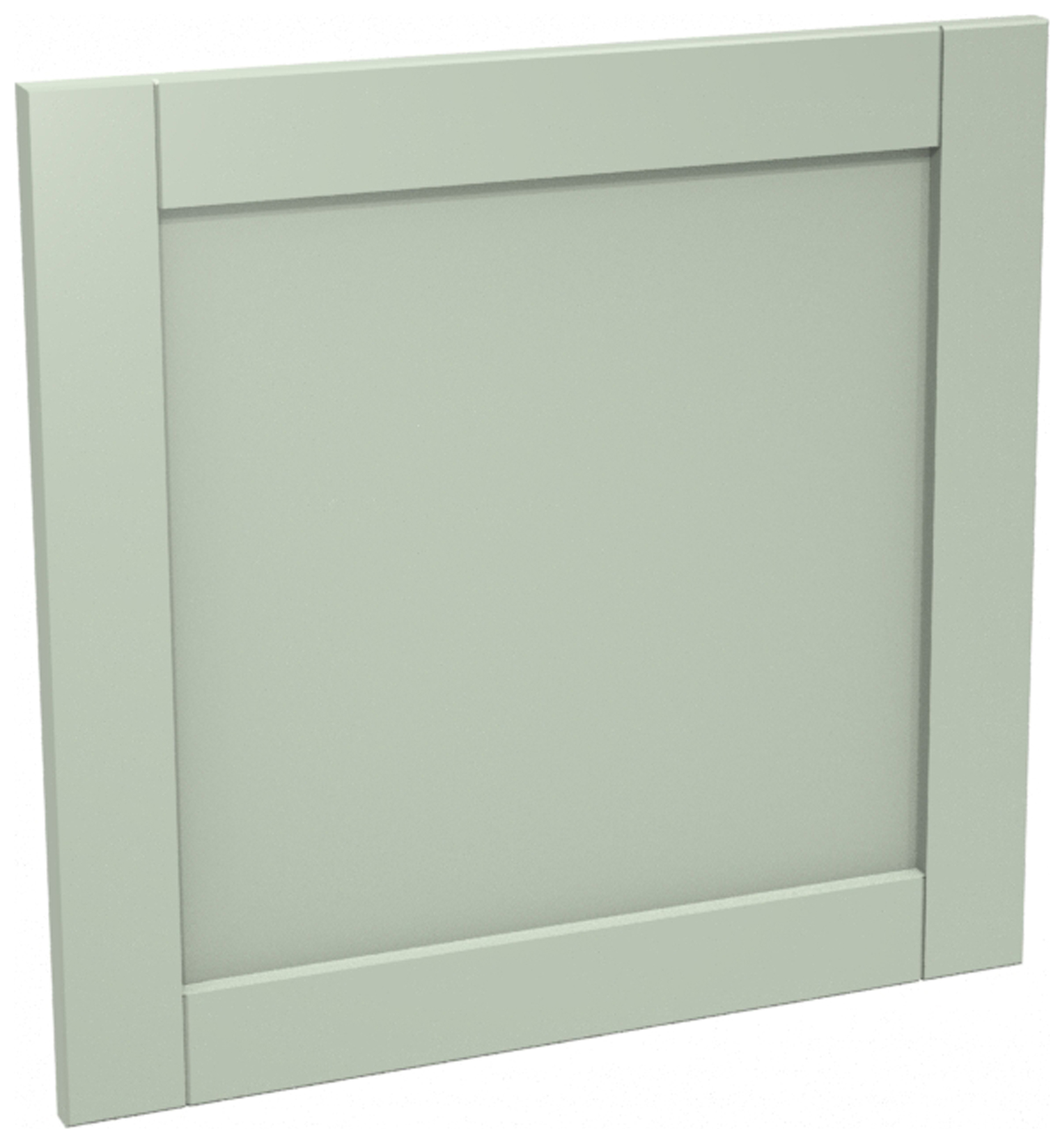 Wickes Ohio Reed Green Shaker Appliance Door (C) - 600 x 584mm