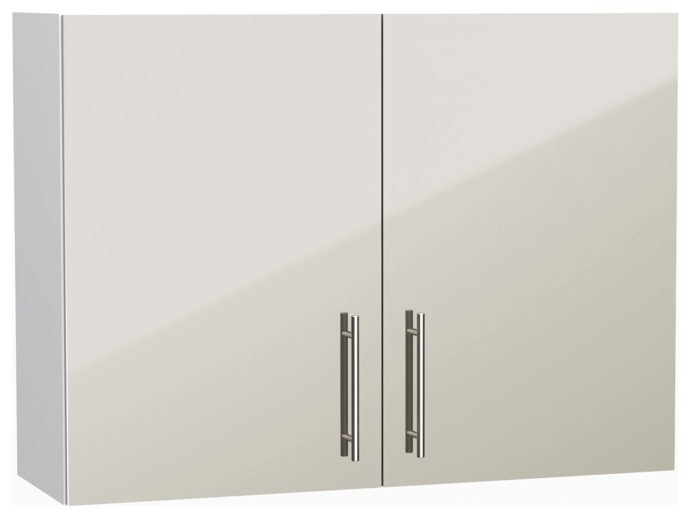 Wickes Orlando Gloss Stone Shaker Wall Unit - 1000mm