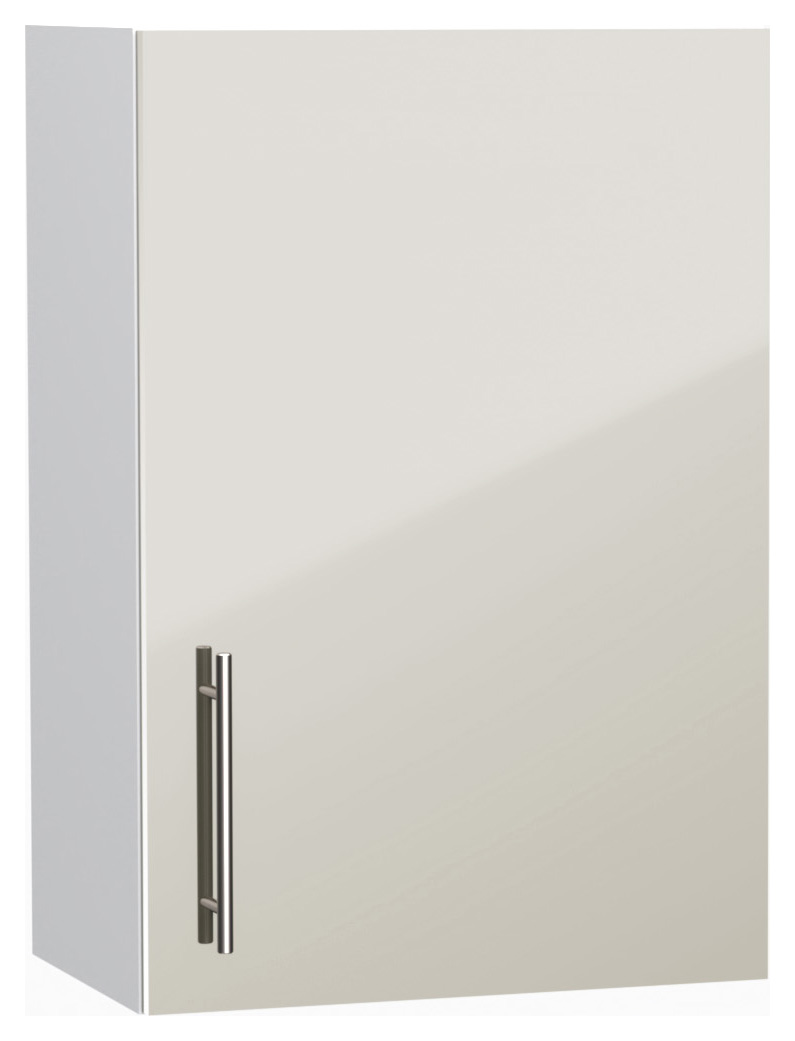 Wickes Orlando Gloss Stone Shaker Wall Unit - 500mm