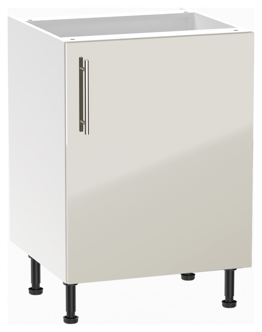 Wickes Orlando Gloss Stone Shaker Base Unit - 600mm