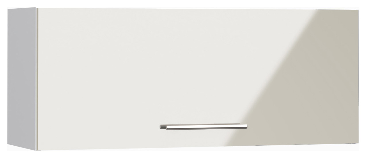 Wickes Orlando Gloss Stone Shaker Narrow Wall Unit - 900mm