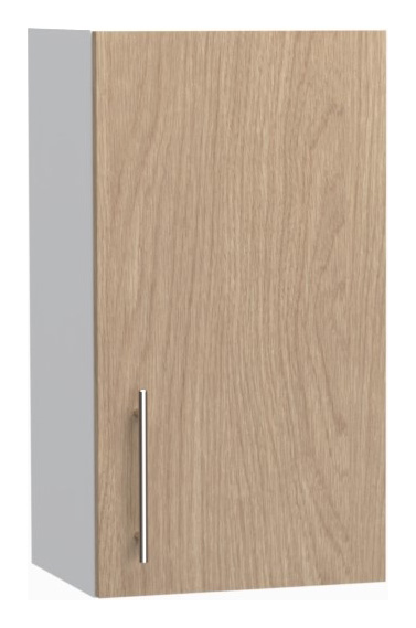 Wickes Orlando Scandi Oak Slab Wall Unit - 400mm