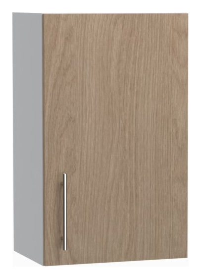 Wickes Orlando Scandi Oak Slab Wall Unit - 450mm