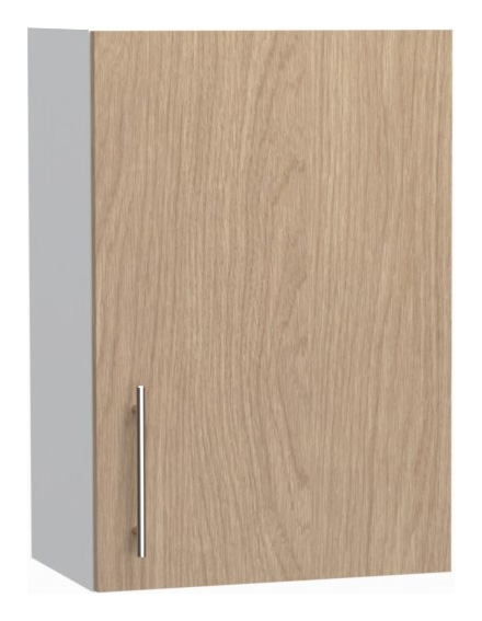 Wickes Orlando Scandi Oak Slab Wall Unit - 500mm