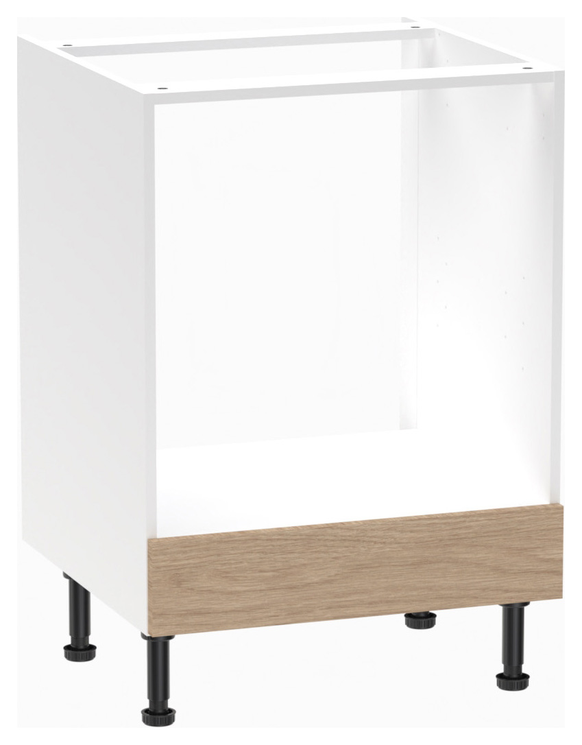 Wickes Orlando Scandi Oak Slab Built Under Oven Unit - 600mm