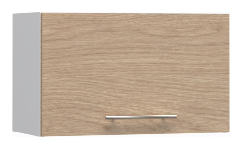 Wickes Orlando Scandi Oak Slab Narrow Wall Unit - 600mm