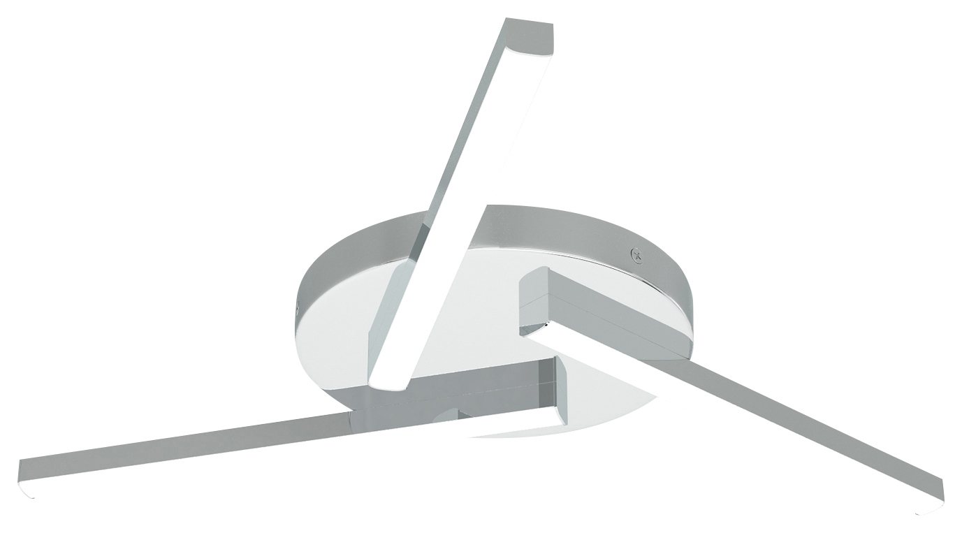 Sensio Vanta 3 Linear Correlated Colour Temperature Ceiling Lighting - Chrome