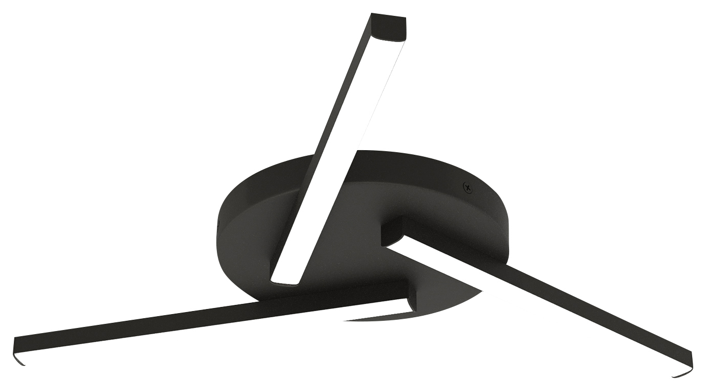 Sensio Vanta 3 Linear Correlated Colour Temperature Ceiling Lighting - Black