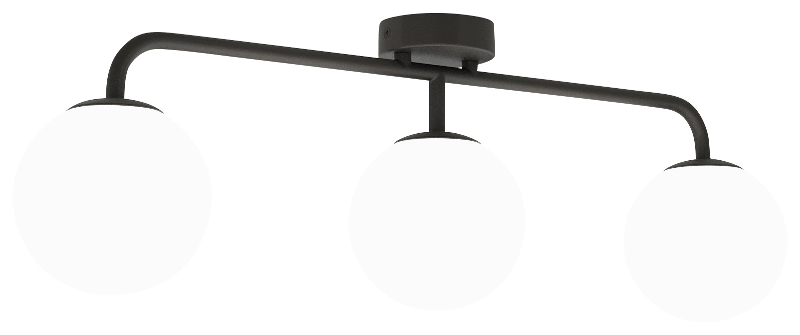 Sensio Lucien Bar 3 Globe Spotlight - Black
