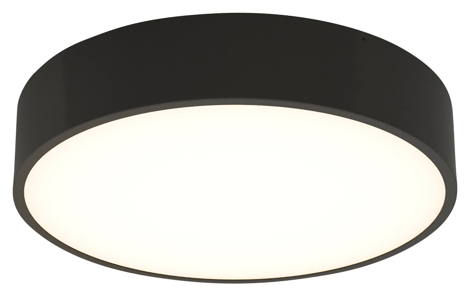 Sensio Altair Round Correlated Colour Temperature Ceiling Lighting - Black