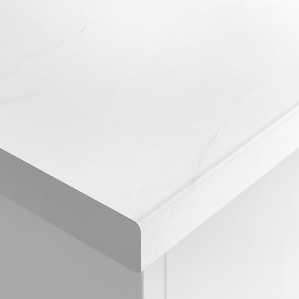 Marmo Paros Breakfast Bar - 3000 x 900 x 38mm