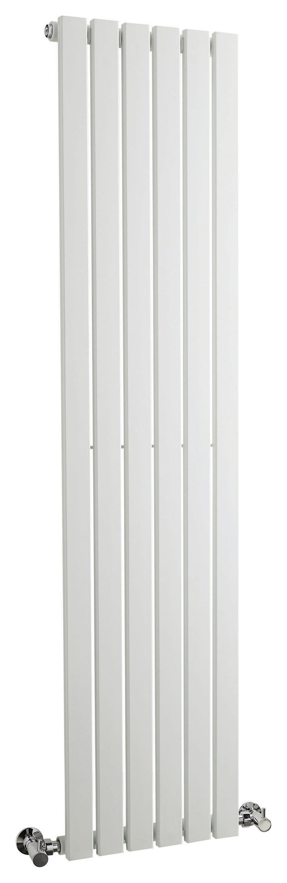 Balterley White Sloane Single Panel Vertical Designer Radiator - 354mm