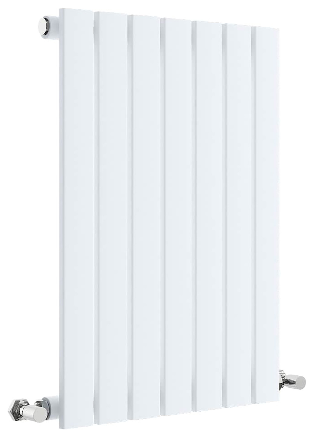 Balterley White Sloane Single Panel Horizontal Designer Radiator - 600mm